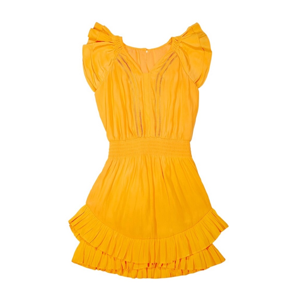 Ramy Brook Sunki Yellow Dress